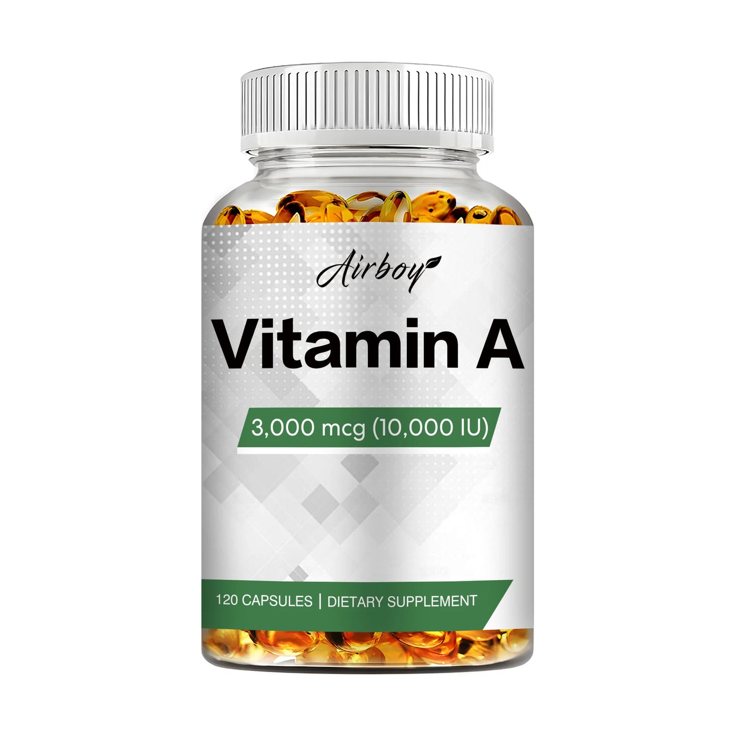 Vitamin A 3000mcg - Improve Vision, Resist Fatigue Improve Eyes Clarity Promote Growth and Development - 120 Capsules