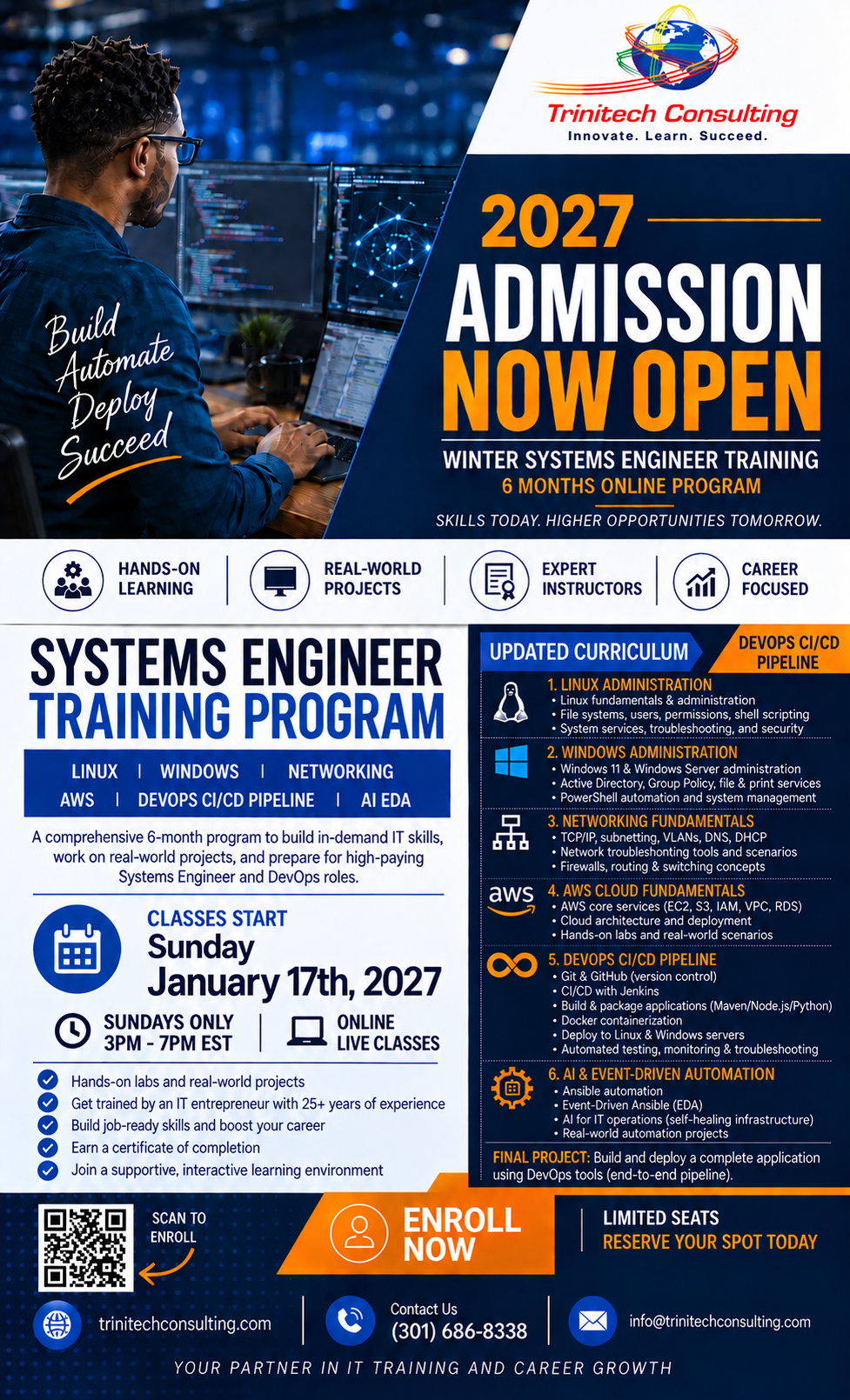 Trinitech Summer 2027 Systems Engineer Course package