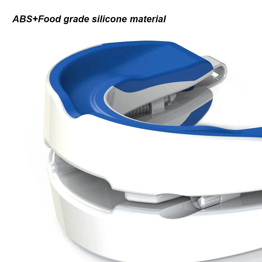 Anti-Snoring Mouthpiece Anti-Snoring Device Night Time Teeth Mouthguard Adjustable Sleeping Mouth Guard for Bruxism Stop Snoring