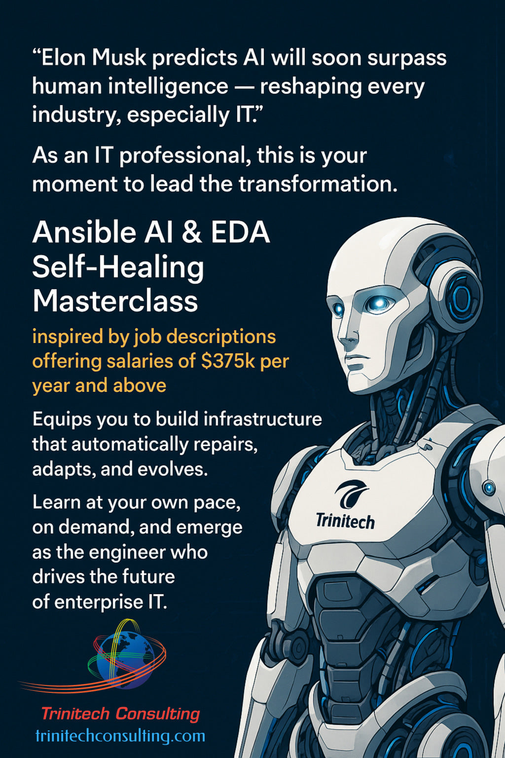 On-Demand, at your own pace Ansible AI &  EDA Self-Healing Masterclass
