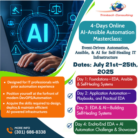 4-Days Online AI-Ansible Automation Masterclass
