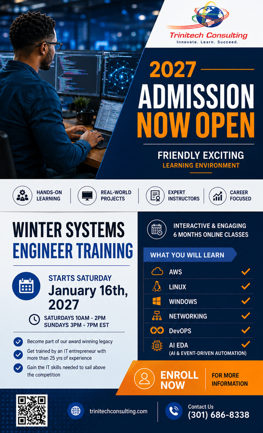 Trinitech Summer 2027 Systems Engineer Course package